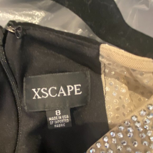 XSCAPE Caviar Bead Maxi Gown - Picture 3 of 4